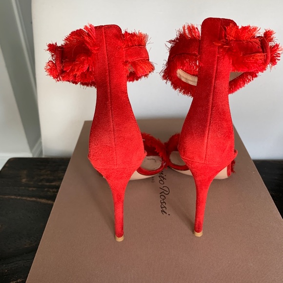 Gianvito Rossi Suede Heels - Picture 3 of 4